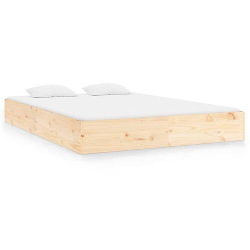 Sengeramme 150x200 cm massivt træ