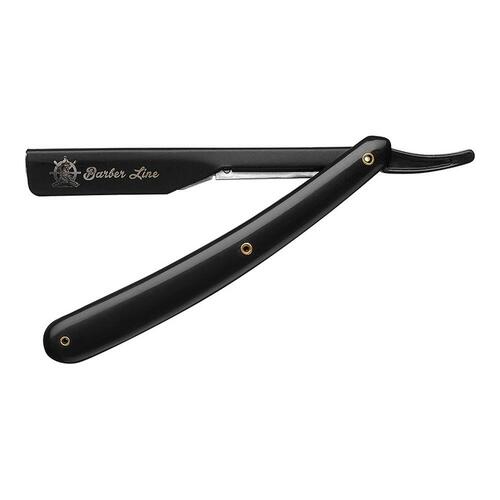 Barberkniv Barber Line Eurostil NEGRA BARBER Sort