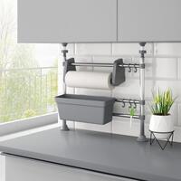 Justerbart køkkenstativ aluminium