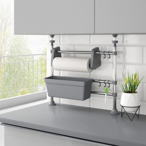 Justerbart køkkenstativ aluminium