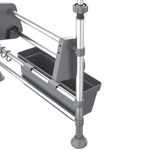 Justerbart køkkenstativ aluminium