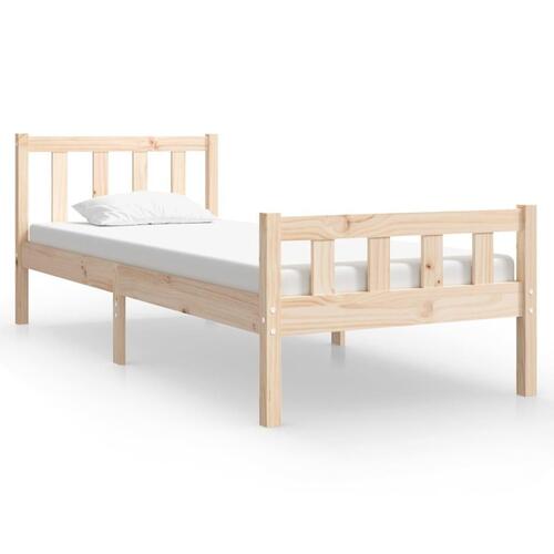 Sengeramme 75x190 cm massivt træ