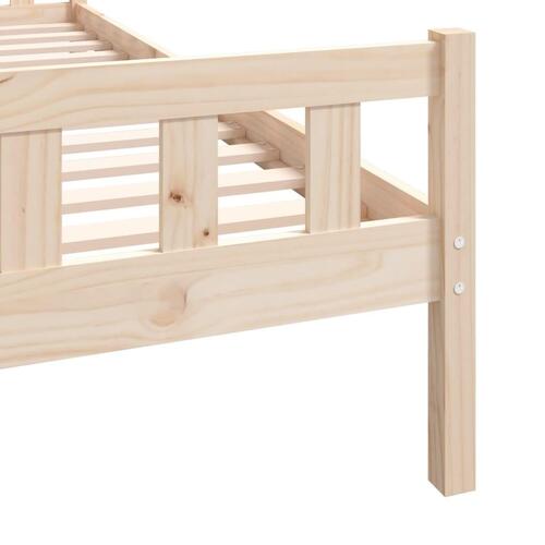 Sengeramme 75x190 cm massivt træ