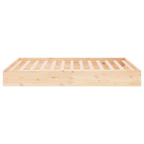 Sengeramme 180x200 cm massivt fyrretræ
