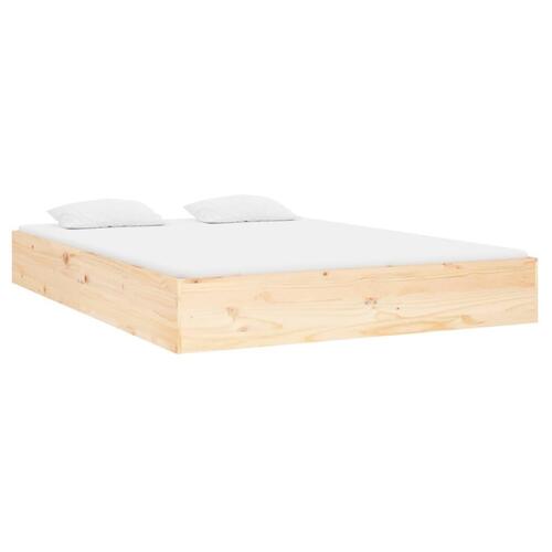 Sengeramme 120x190 cm massivt træ