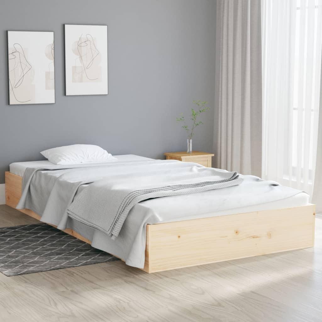 Sengeramme 100x200 cm massivt træ