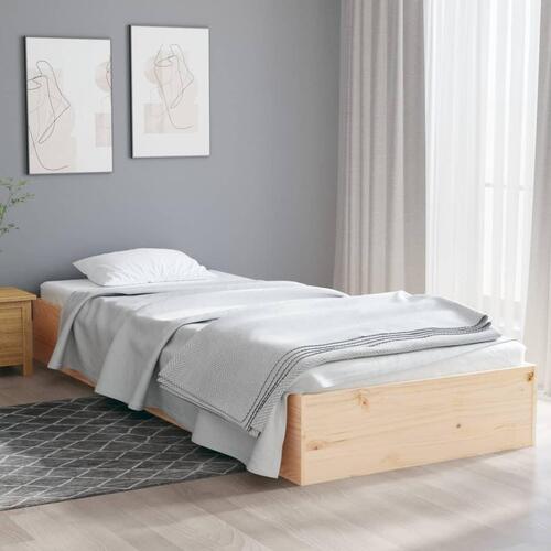 Sengeramme 75x190 cm massivt træ