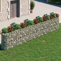 Gabion-højbed 540x50x100 cm galvaniseret jern
