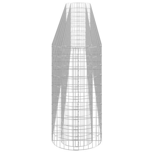 Gabion-højbed 540x50x100 cm galvaniseret jern