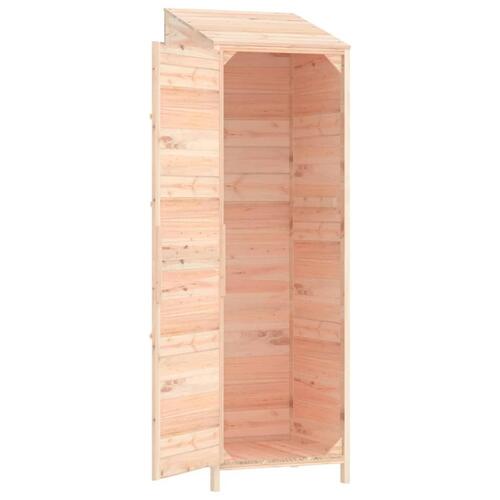 Haveskur 55x52x174,5 cm massivt fyrretræ