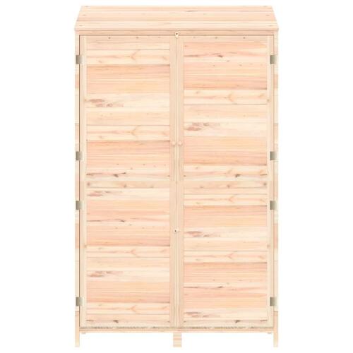 Haveskur 102x52x174,5 cm massivt fyrretræ