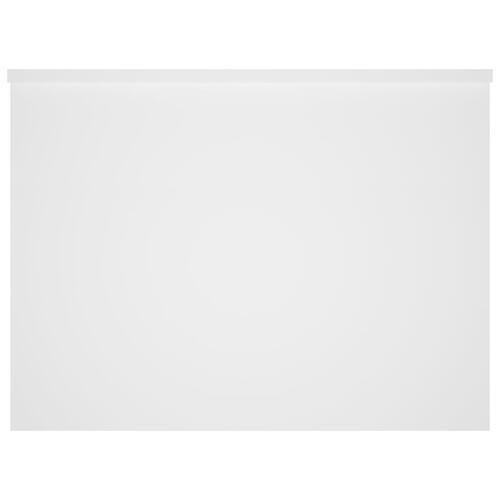 Sofabord 80x55,5x41,5 cm konstrueret træ hvid