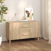 Skænk 100x36x60 cm konstrueret træ sonoma-eg