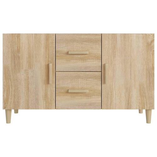 Skænk 100x36x60 cm konstrueret træ sonoma-eg