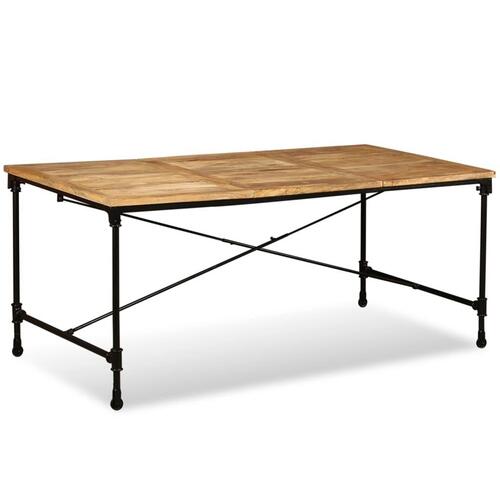 Spisebord massivt mangotræ 180 cm