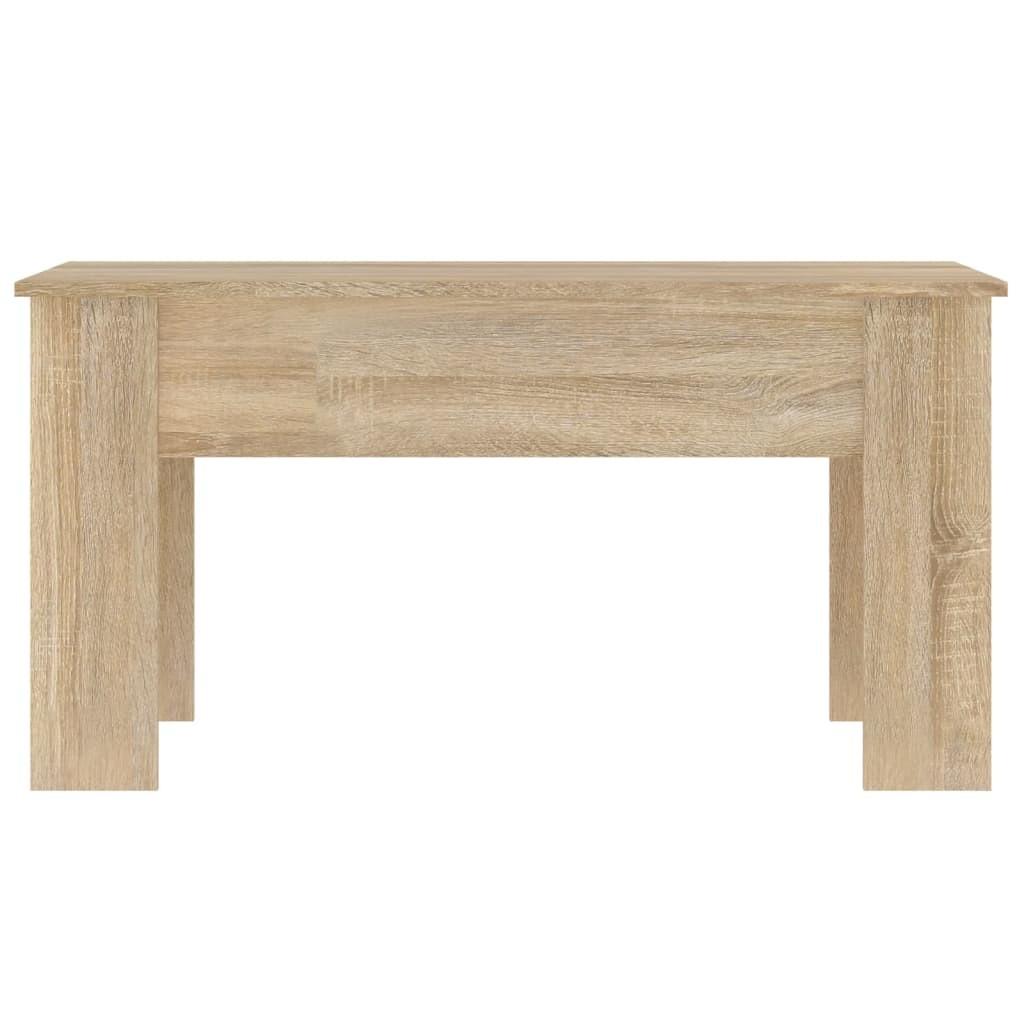 Sofabord 101x49x52 cm konstrueret træ sonoma-eg