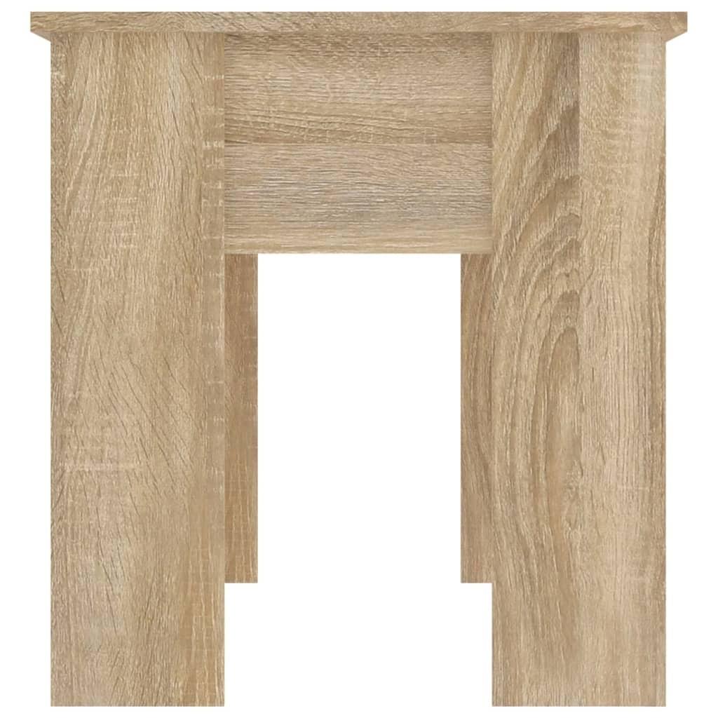 Sofabord 101x49x52 cm konstrueret træ sonoma-eg
