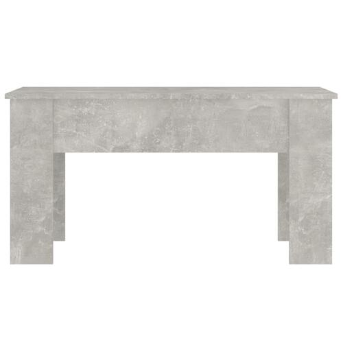 Sofabord 101x49x52 cm konstrueret træ betongrå