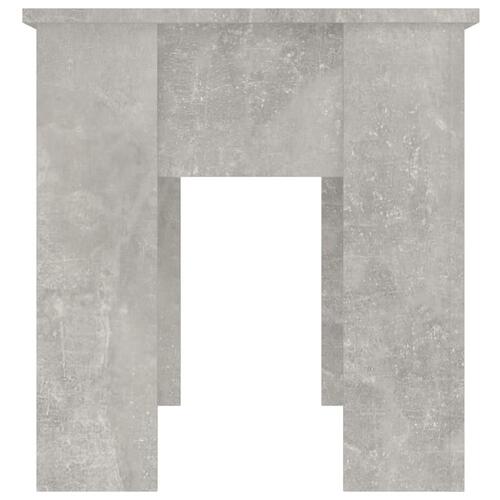 Sofabord 101x49x52 cm konstrueret træ betongrå
