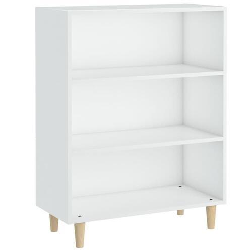 Skænk 69,5x32,5x90 cm konstrueret træ hvid
