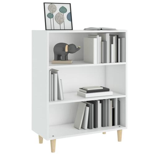 Skænk 69,5x32,5x90 cm konstrueret træ hvid