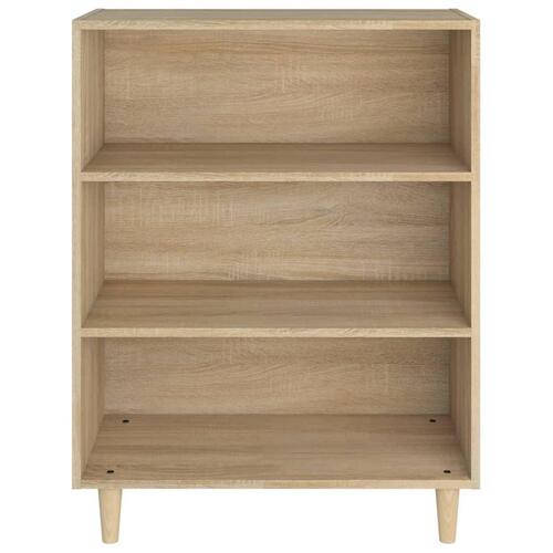 Skænk 69,5x32,5x90 cm konstrueret træ sonoma-eg