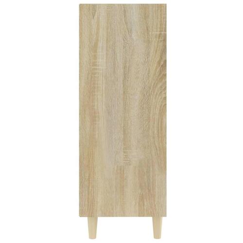 Skænk 69,5x32,5x90 cm konstrueret træ sonoma-eg