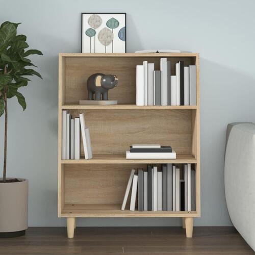 Skænk 69,5x32,5x90 cm konstrueret træ sonoma-eg