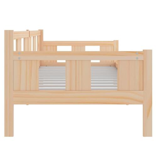 Daybed 80x200 cm massivt fyrretræ