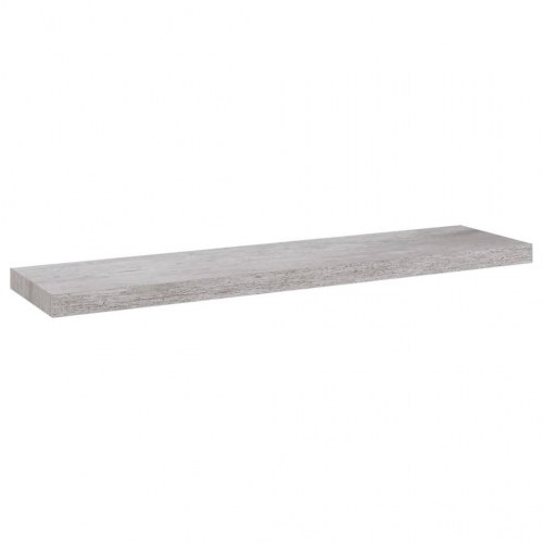 Svævehylder - 4 stk. 90 × 23,5 × 3,8 cm i MDF, betongrå