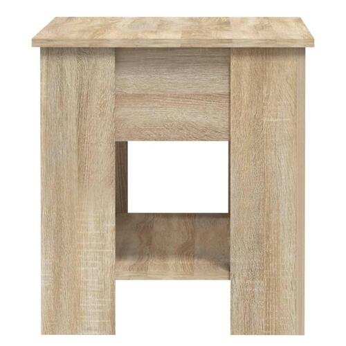 Sofabord 101x49x52 cm konstrueret træ sonoma-eg