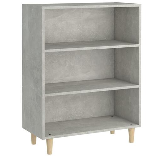 Skænk 69,5x32,5x90 cm konstrueret træ betongrå