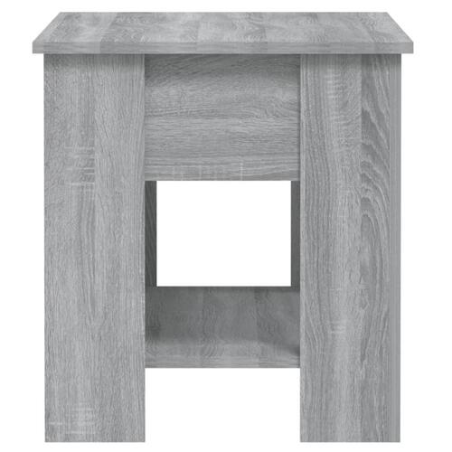 Sofabord 101x49x52 cm konstrueret træ grå sonoma-eg