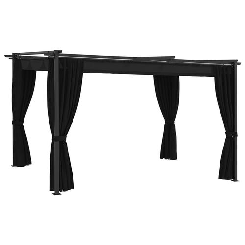 Pavillon 4x3 m antracitgrå
