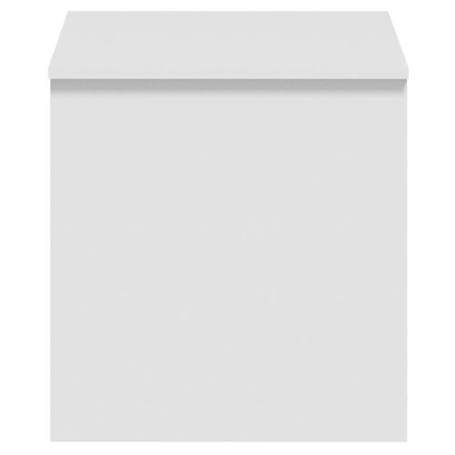 Sofabord 102x50,5x52,5 cm konstrueret træ hvid