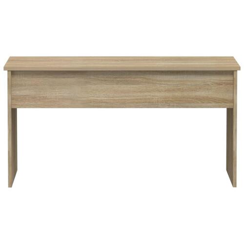 Sofabord 102x50,5x52,5 cm konstrueret træ sonoma-eg