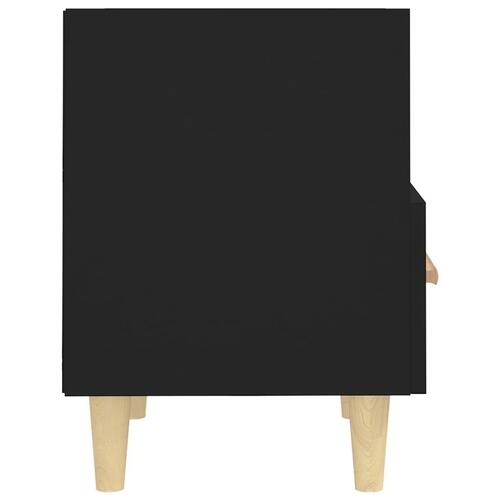 Sengebord 40x35x47 cm sort