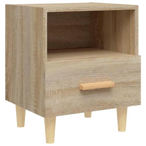 Sengebord 40x35x47 cm sonoma-eg