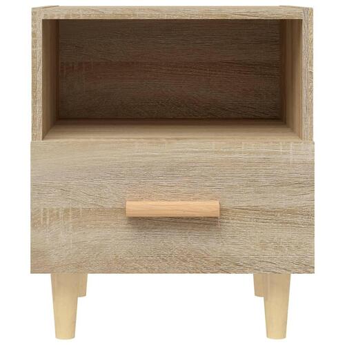 Sengebord 40x35x47 cm sonoma-eg