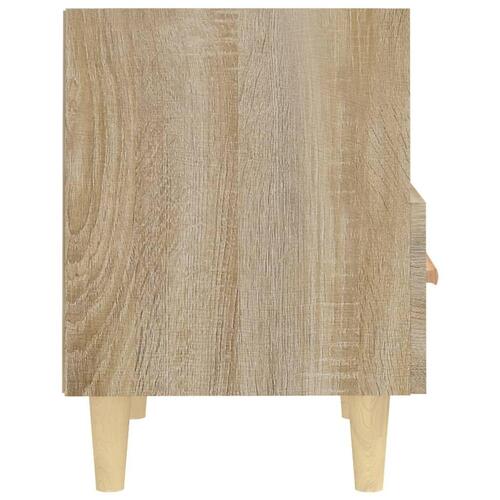 Sengebord 40x35x47 cm sonoma-eg
