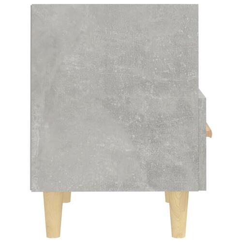 Sengebord 40x35x47 cm betongrå