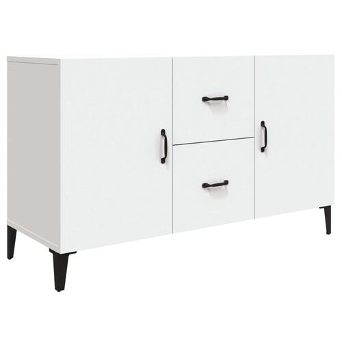 Skænk 100x36x60 cm konstrueret træ hvid