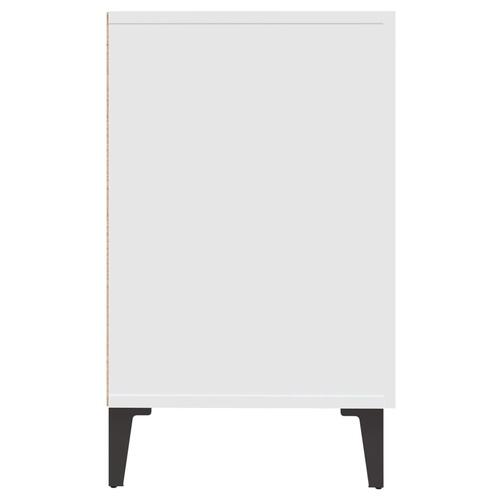 Skænk 100x36x60 cm konstrueret træ hvid
