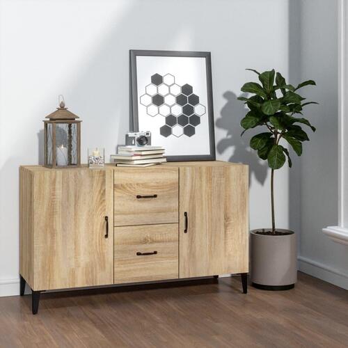 Skænk 100x36x60 cm konstrueret træ sonoma-eg