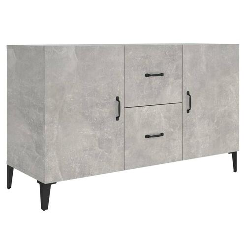 Skænk 100x36x60 cm konstrueret træ betongrå