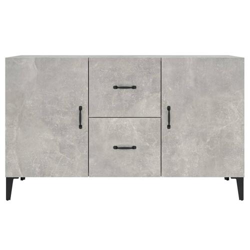 Skænk 100x36x60 cm konstrueret træ betongrå