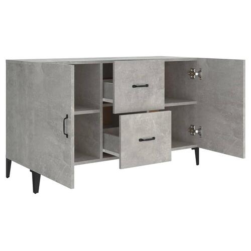 Skænk 100x36x60 cm konstrueret træ betongrå