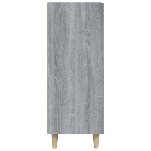 Skænk 69,5×34×90 cm i konstrueret træ - grå sonoma-eg