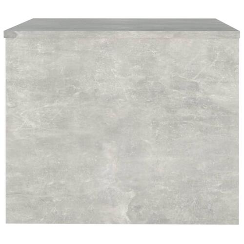 Sofabord 80x50x40 cm konstrueret træ betongrå