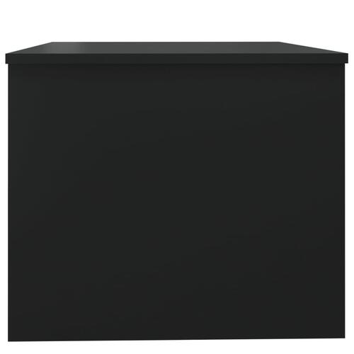 Sofabord 80x50x42,5 cm konstrueret træ sort